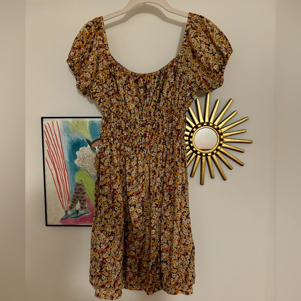 Faithful the Brand western prairie puff sleeve dress